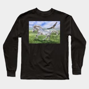 The Eagle And The Horse Long Sleeve T-Shirt